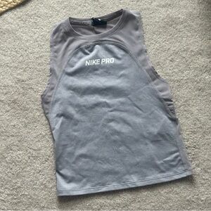 nike pro workout top